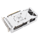 ASUS DUAL GeForce RTX™ 5060 White edition, rear angled view