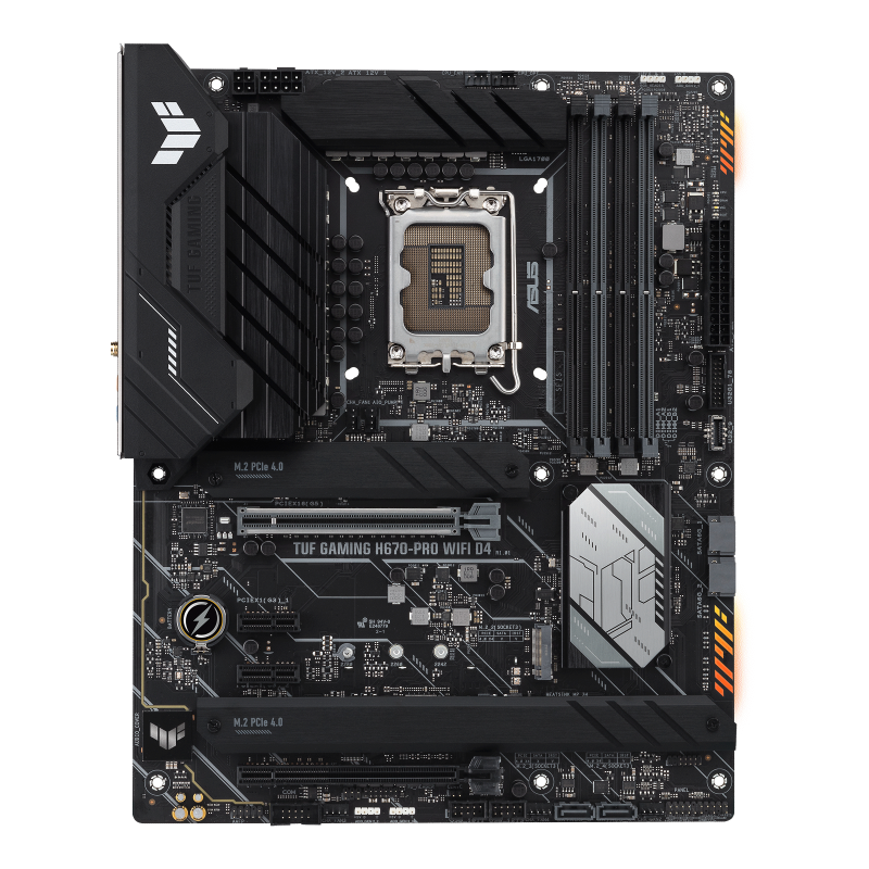 ASUS TUF GAMING H670-PRO WIFI D4 マザーボード-