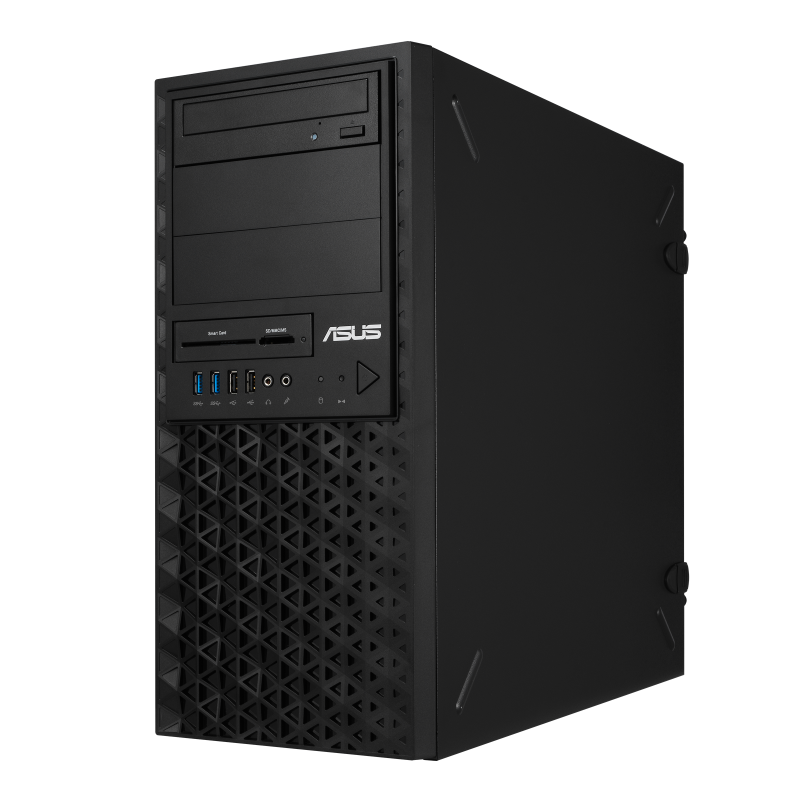 Pro E500 G6 workstation, left side view