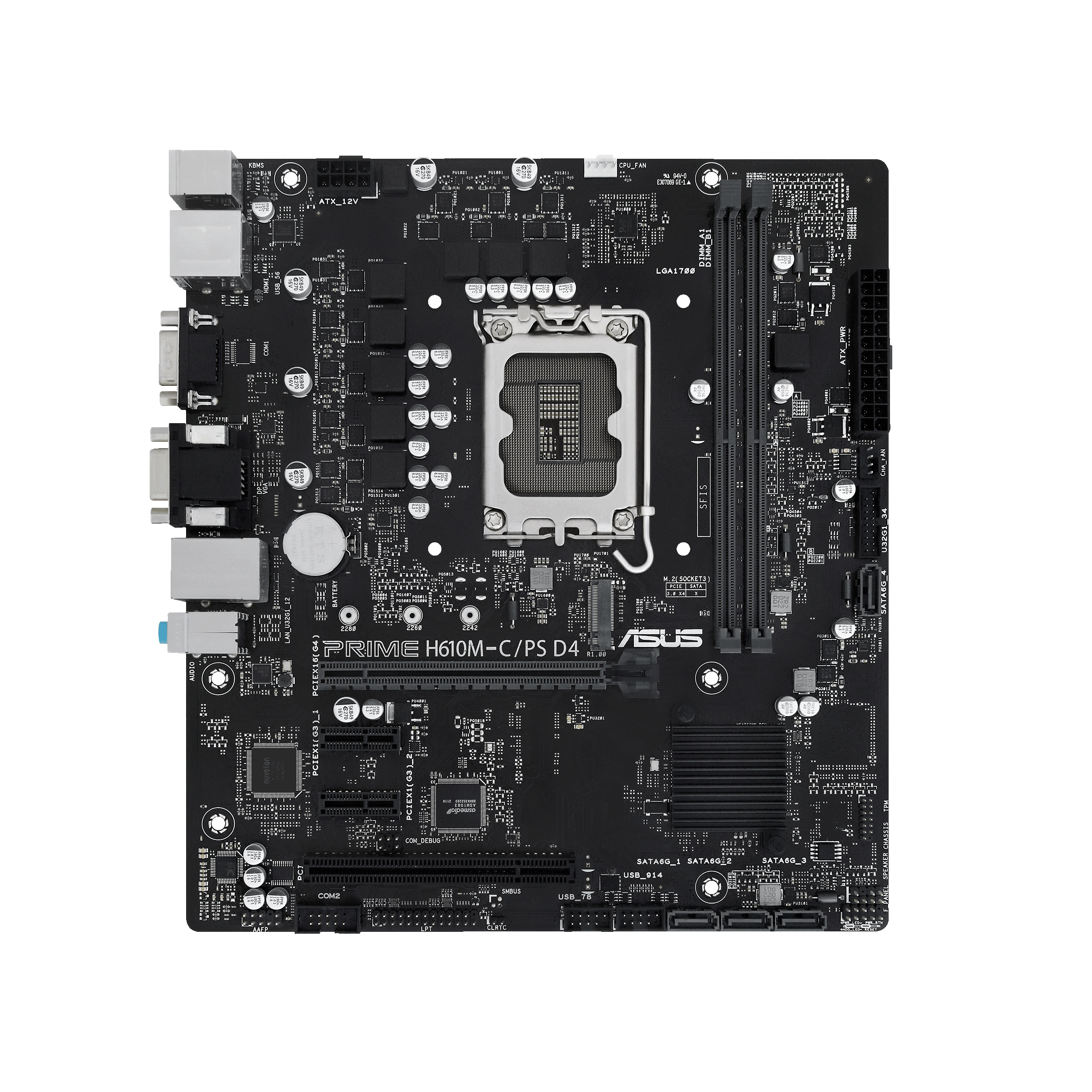 PRIME H610M-C/PS D4 | Motherboard | ASUS West Africa PRIME H610M-C/PS D4 | Motherboard | ASUS West Africa