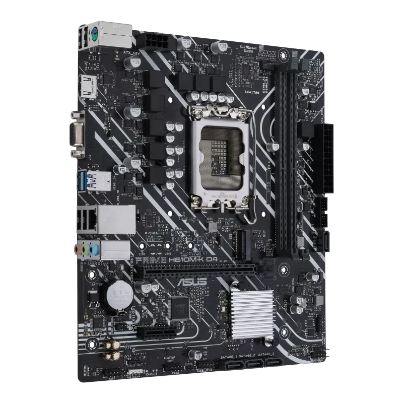 Placa ASUS Prime H610M-K D4 CSM DDR4 Intel LGA1700 HDMI