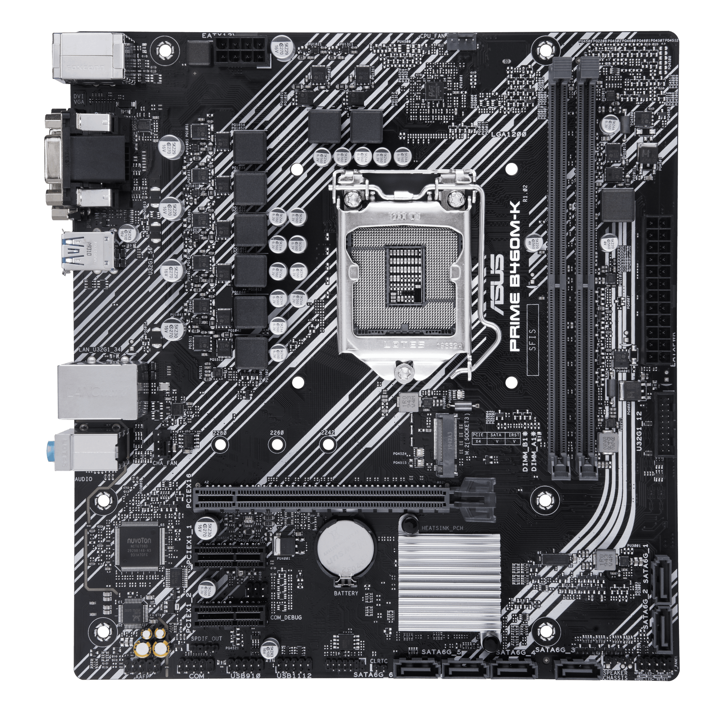  MSI B460M-A PRO - Carte-mère - Micro ATX - Socket