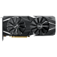 Dual series of GeForce RTX 2080 graphics card, front view 