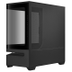 ASUS Prime AP202 ARGB Black 45 degree shot showing the front and right-side panel 