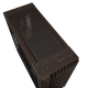 ProArt PA602 Wood Edition Retro Brown Tempered Glass_top view of I/O and wooden handle tilted 45 degree
