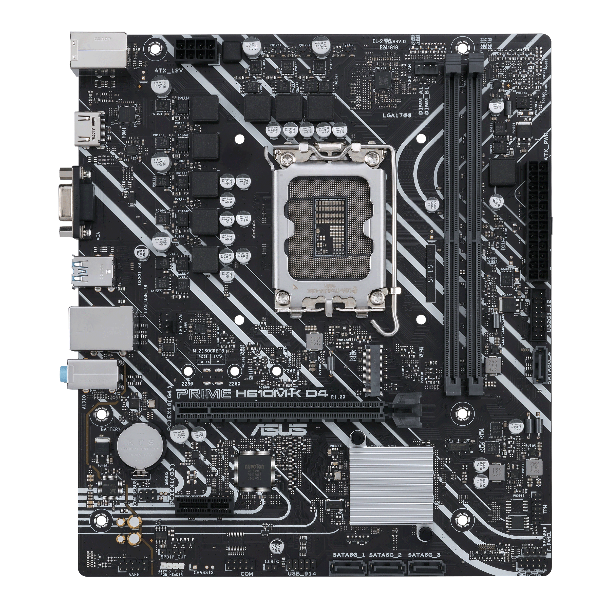 PRIME H610M-K D4-CSM|Motherboards|ASUS Global PRIME H610M-K D4-CSM|Motherboards|ASUS Global
