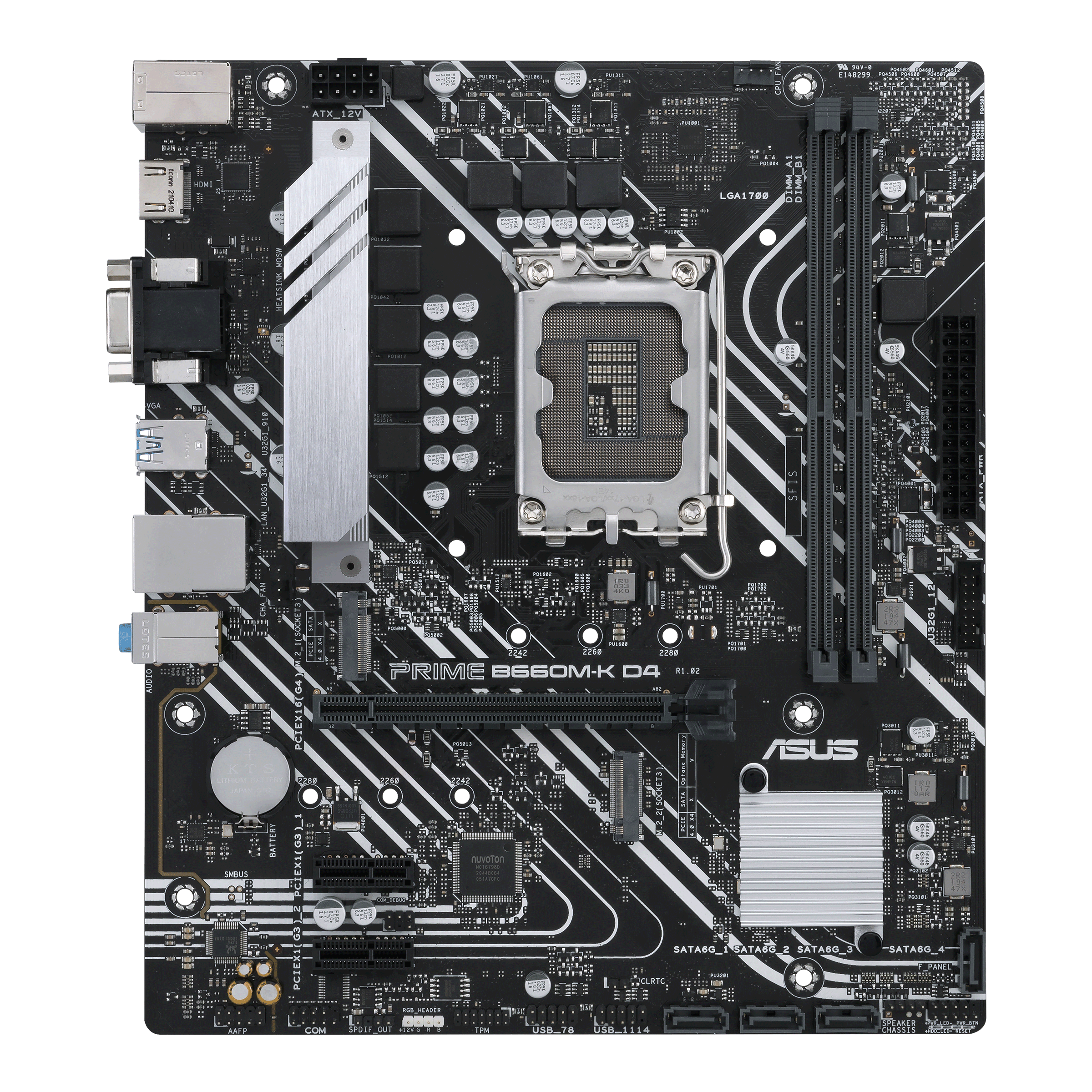 Amazon.com: ASUS Prime B660M-K D4 Gaming Motherboard Socket