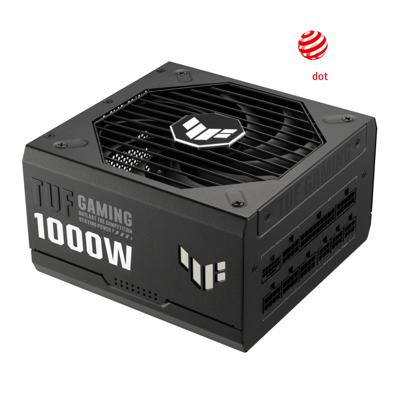 TUF Gaming 1000W Gold Front-side angle