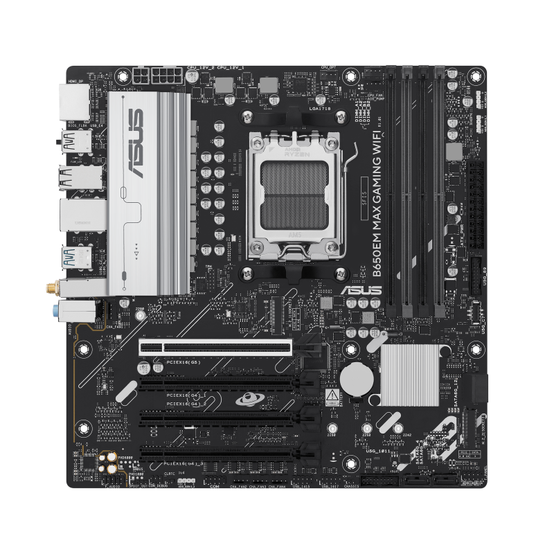 B650EM MAX GAMING WIFI front view