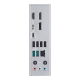 PRIME B840M-A WIFI I/O ports closeup