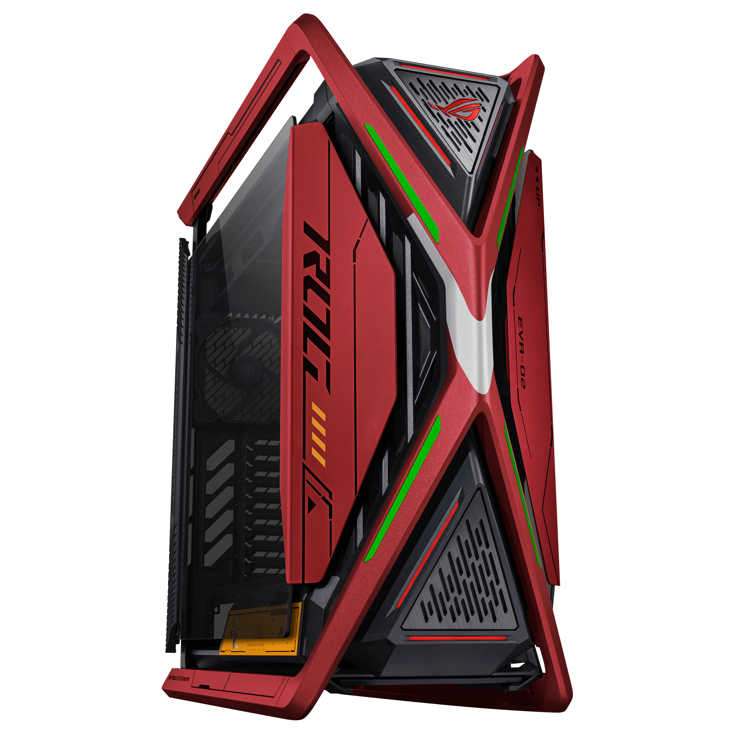 ROG Hyperion EVA-02 Edition PCケース洗練された外観