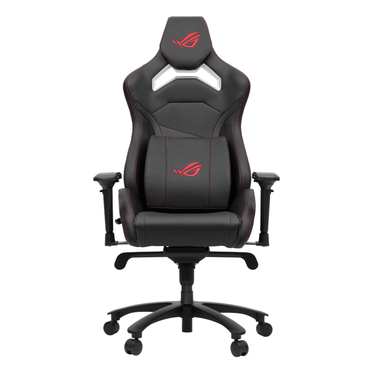 ROG Chariot X Core Gaming Chair_ front view in Black