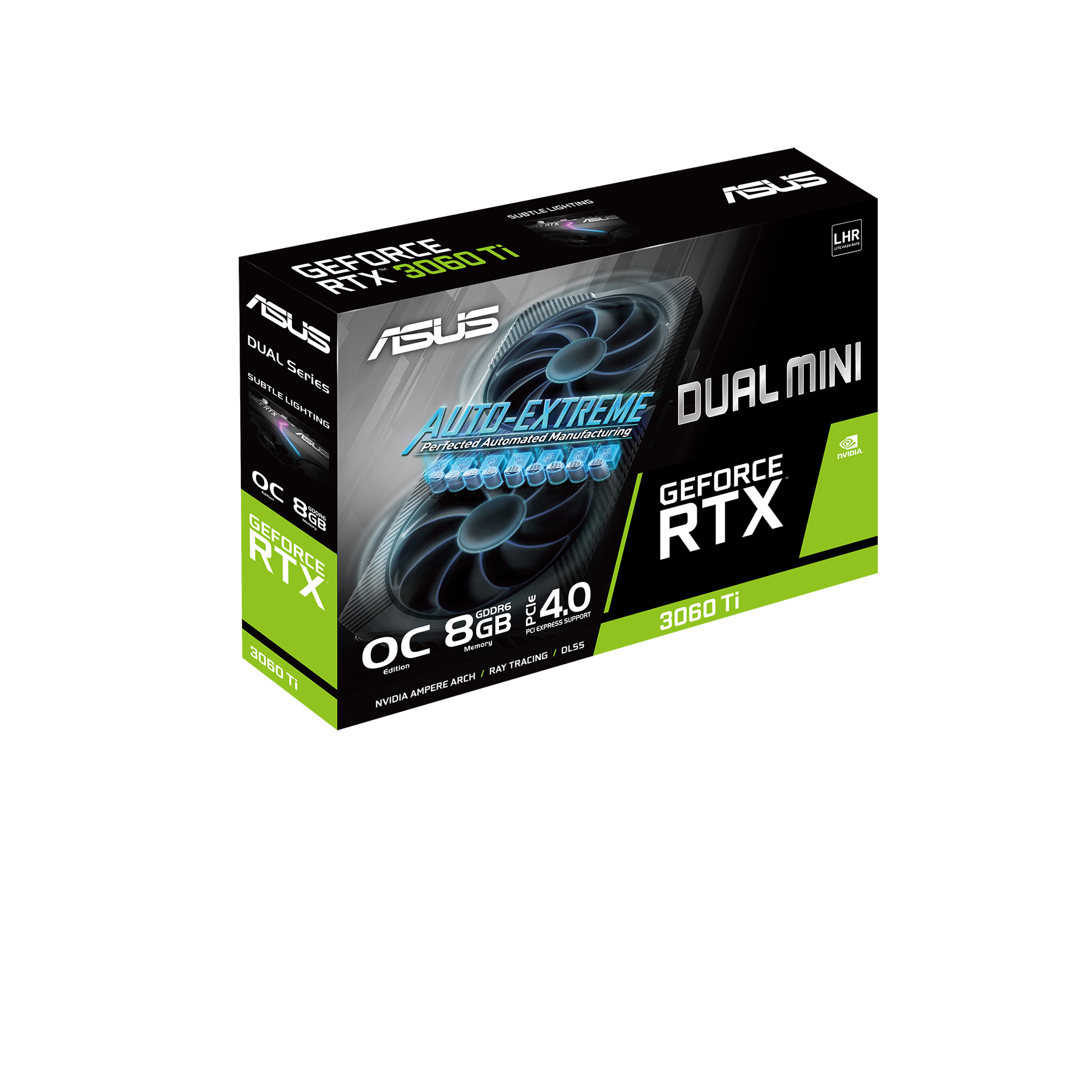 ASUS Dual GeForce RTX 3060 Ti V2 MINI OC Edition 8GB GDDR6 ...