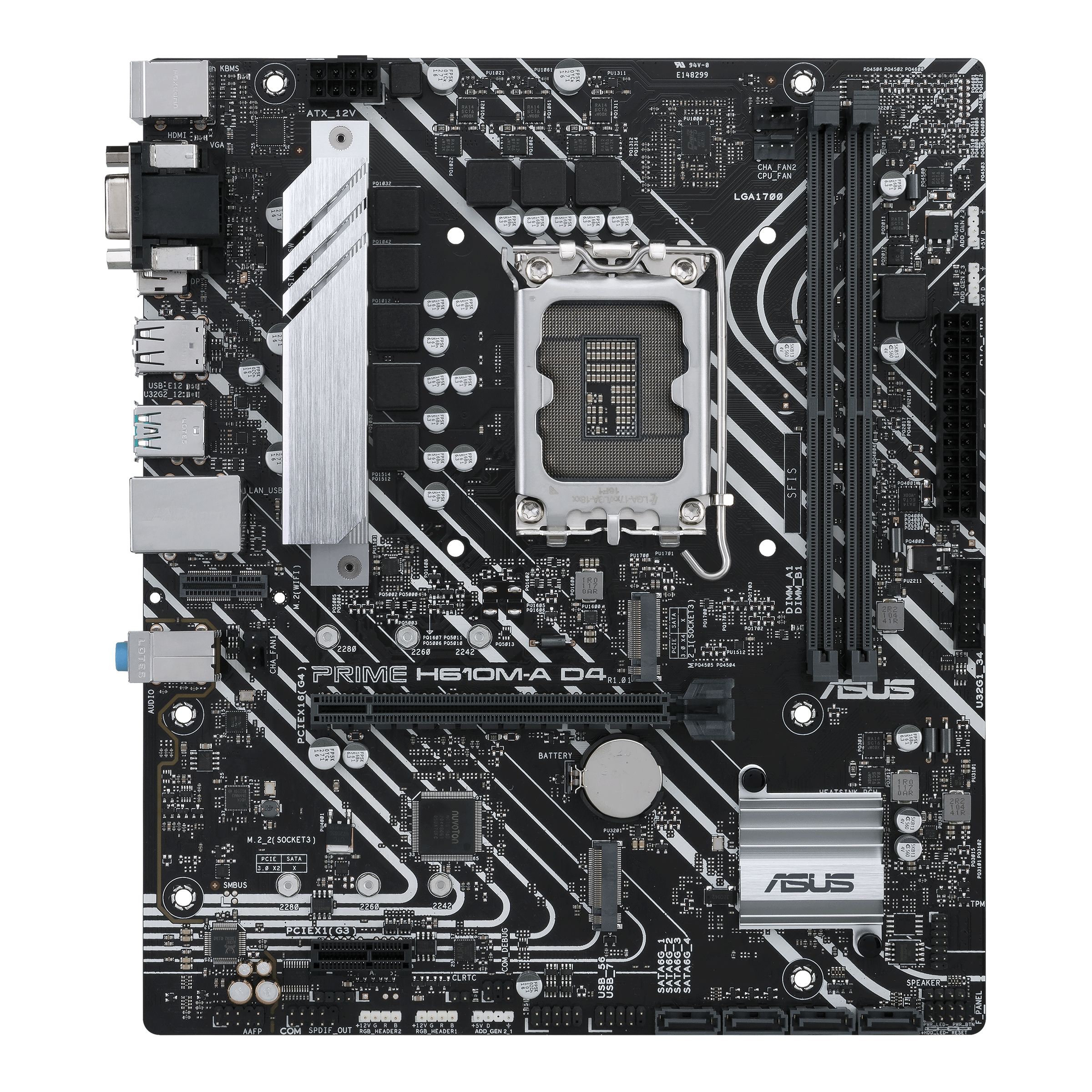 ASUS Prime H610M-A D4-CSM LGA 1700 Micro ATX DDR4 Motherboard - dypamak.org