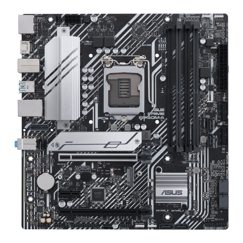 ASUS Prime B560M-A AC Intel B560 (LGA1200) mATX マザーボード PCIe