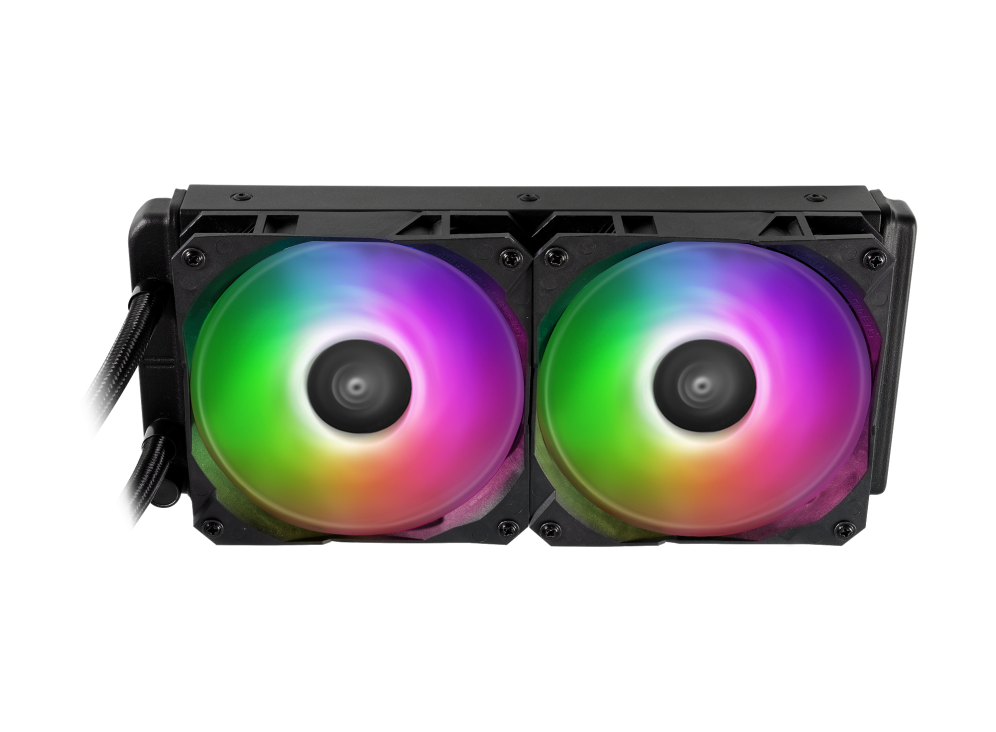 Radiator and ARGB fans featured on the ROG Strix LC Radeon RX 6950 XT graphics card