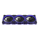 ASUS MR120 ARGB Fan- Triple pack Reverse Black, with ARGB lighting in purple