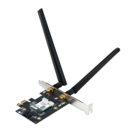 Tarjeta de Red Interna Inalambrica Asus Single Band 802.11 A/B/G/N/Ac +  Bt4.2 PCI Express PCIe To M.2 WiFi Card - Digitalife eShop