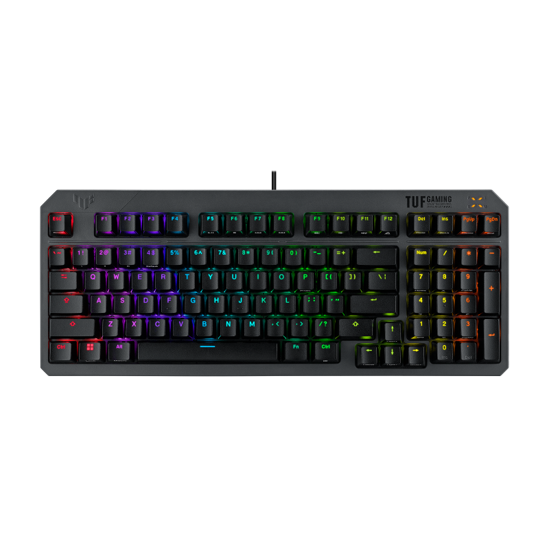 TUF Gaming K3 Gen II keyboard front view