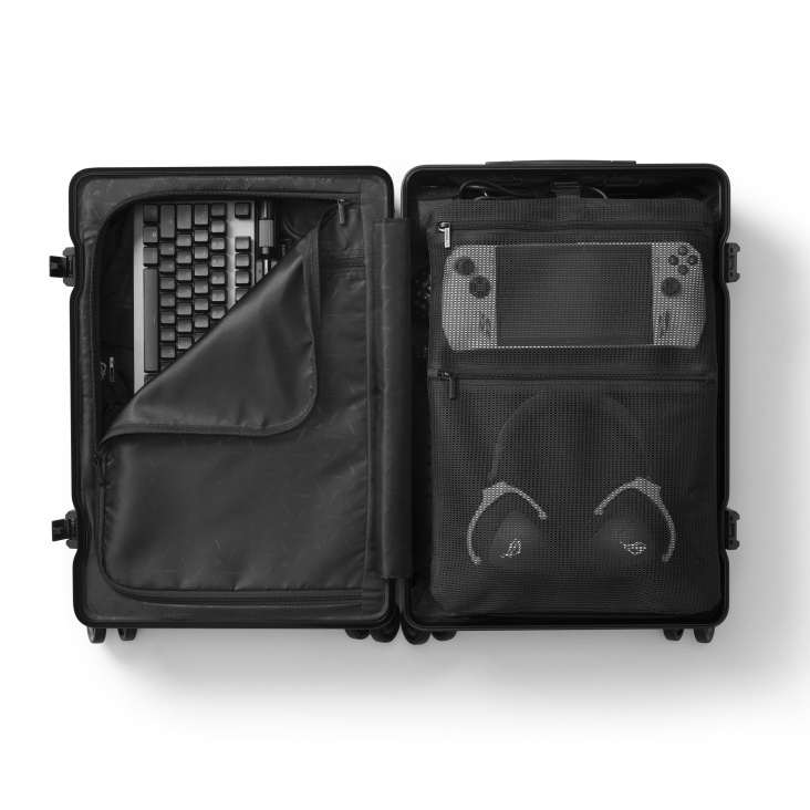 ROG SLASH Hard Case Luggage  Gaming apparel-bags-gear｜ROG - Republic of  Gamers｜ROG Global