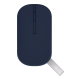 ASUS Marshmallow Mouse MD100 in Quiet Blue color shows in top view.