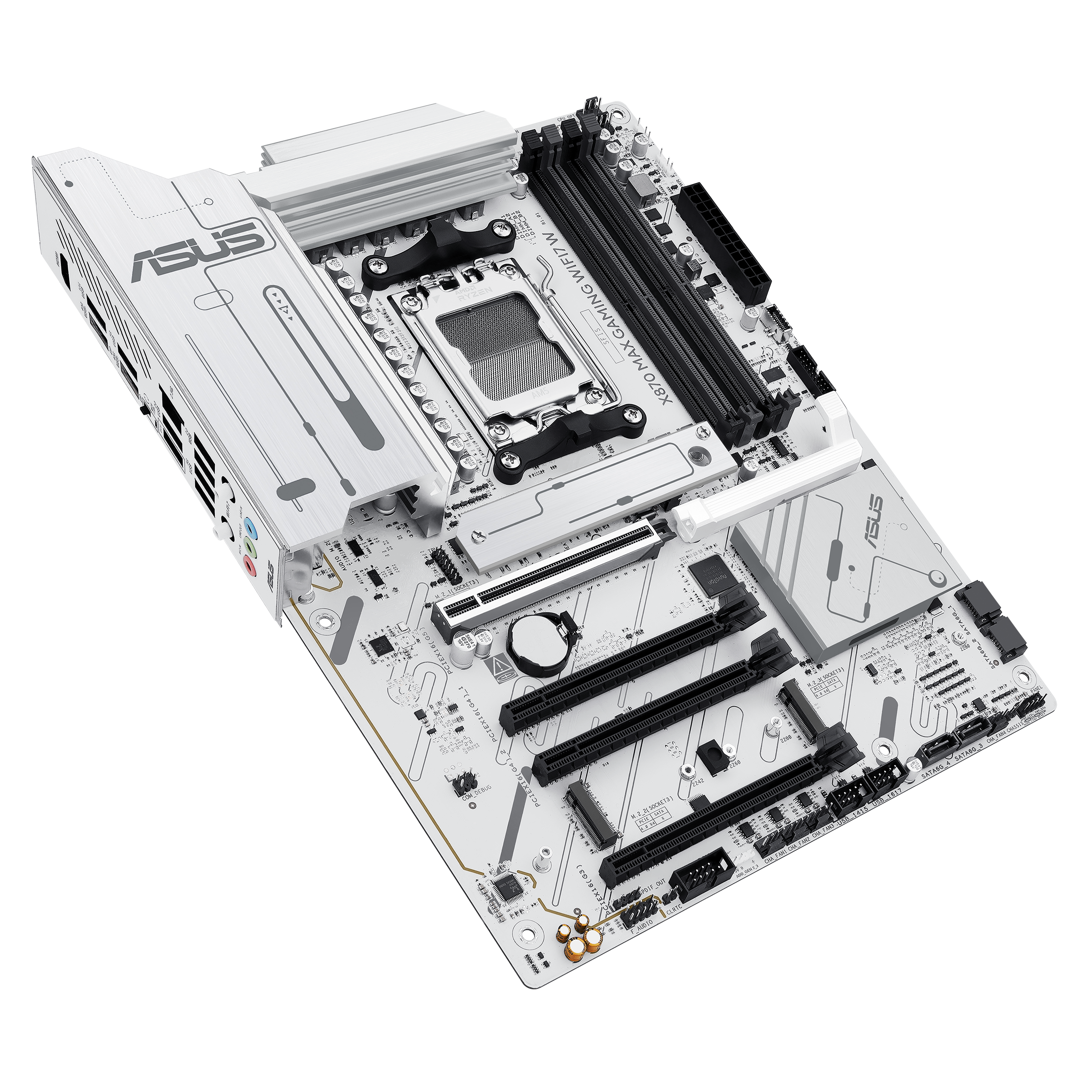 ASUS X870 MAX GAMING WIFI7 W ドスパラ限定モデル X870 MAX GAMING WIFI7 W｜Motherboards｜ASUS USA