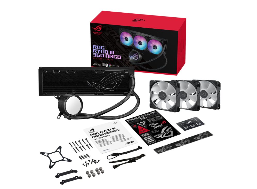 ROG RYUO III 360 ARGB | 電競cooling｜ROG - Republic of Gamers｜ROG