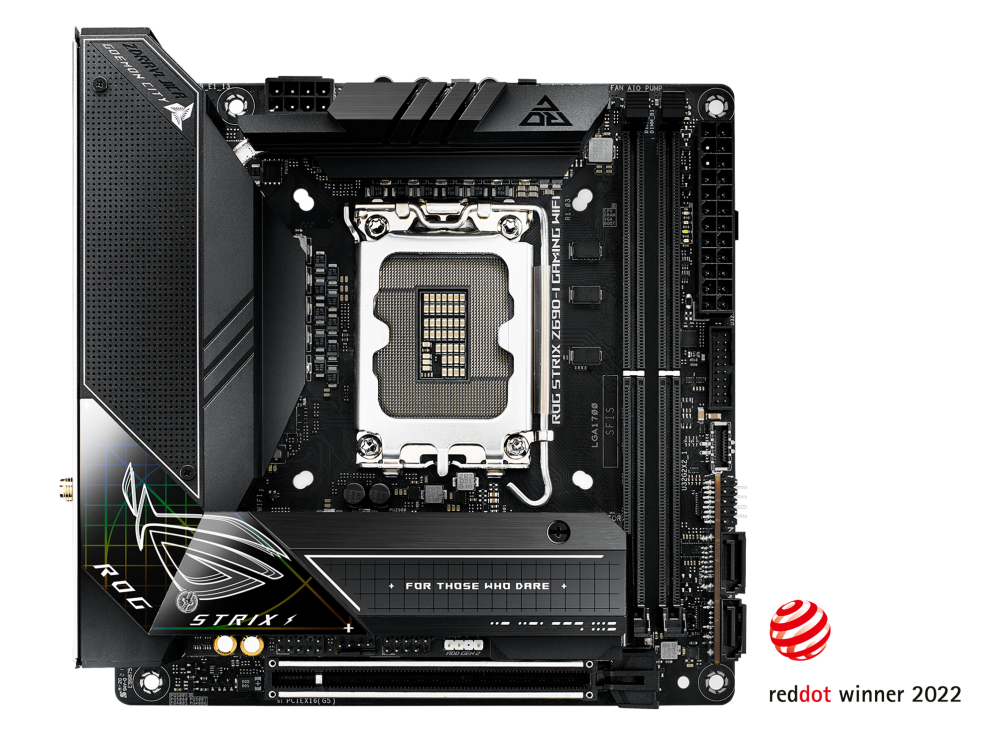 ROG STRIX Z690-I GAMING WIFI front view