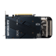 Dual GeForce RTX 3070 SI Edition graphics card, rear view 