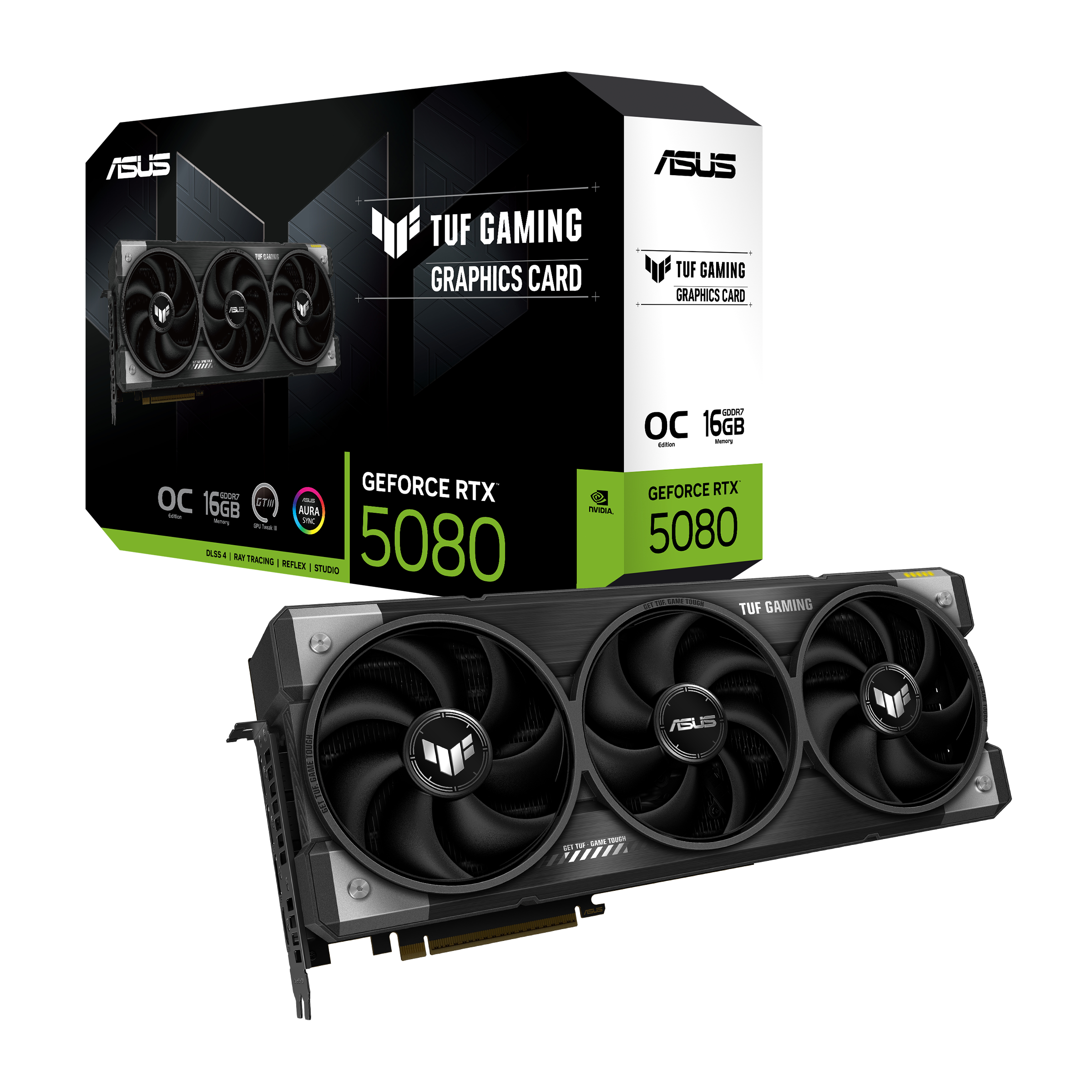 フ*ミ様 ASUS TUF Gaming GeForce RTX 5080 OC ASUS TUF Gaming GeForce RTX™ 5080 16GB GDDR7 OC Edition