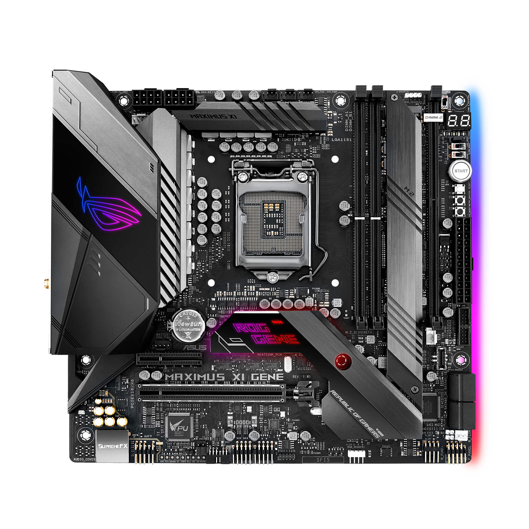 ROG MAXIMUS XI GENE | 主機板| ROG Taiwan