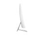 A side view of the white ASUS M3702WFA