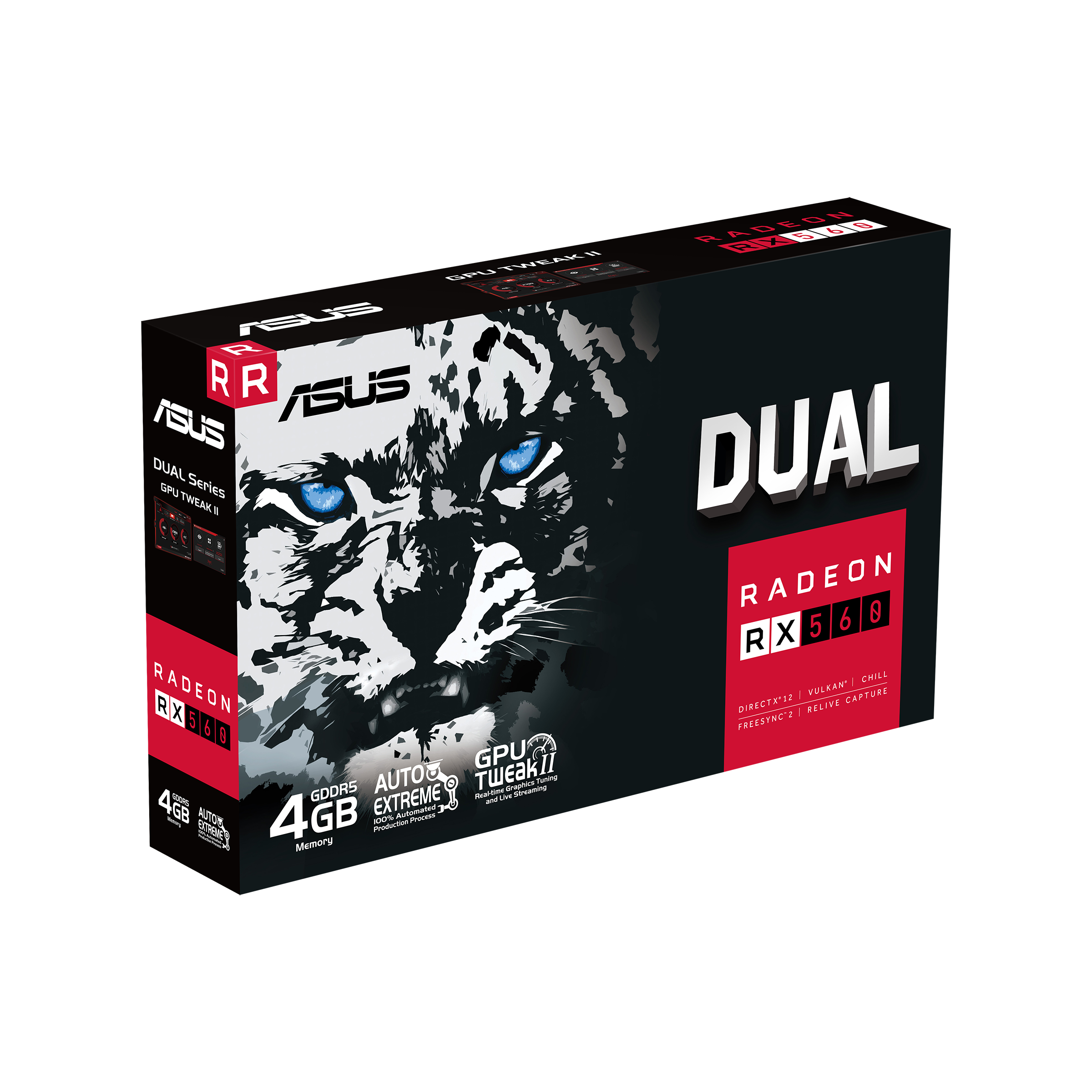 ASUS Dual Radeon RX 560 4GB GDDR5 Graphics Card ASUS Global