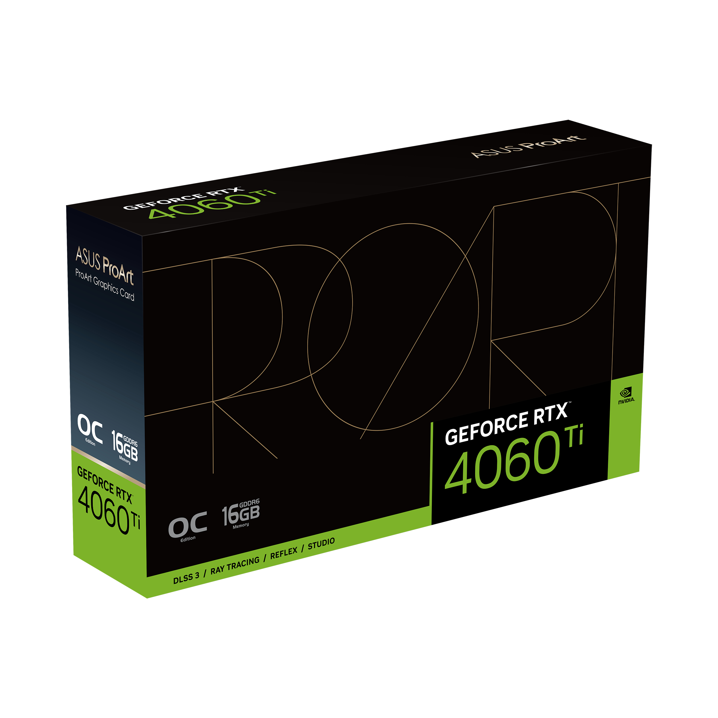 ProArt GeForce RTX™ 4060 Ti OC edition 16GB GDDR6