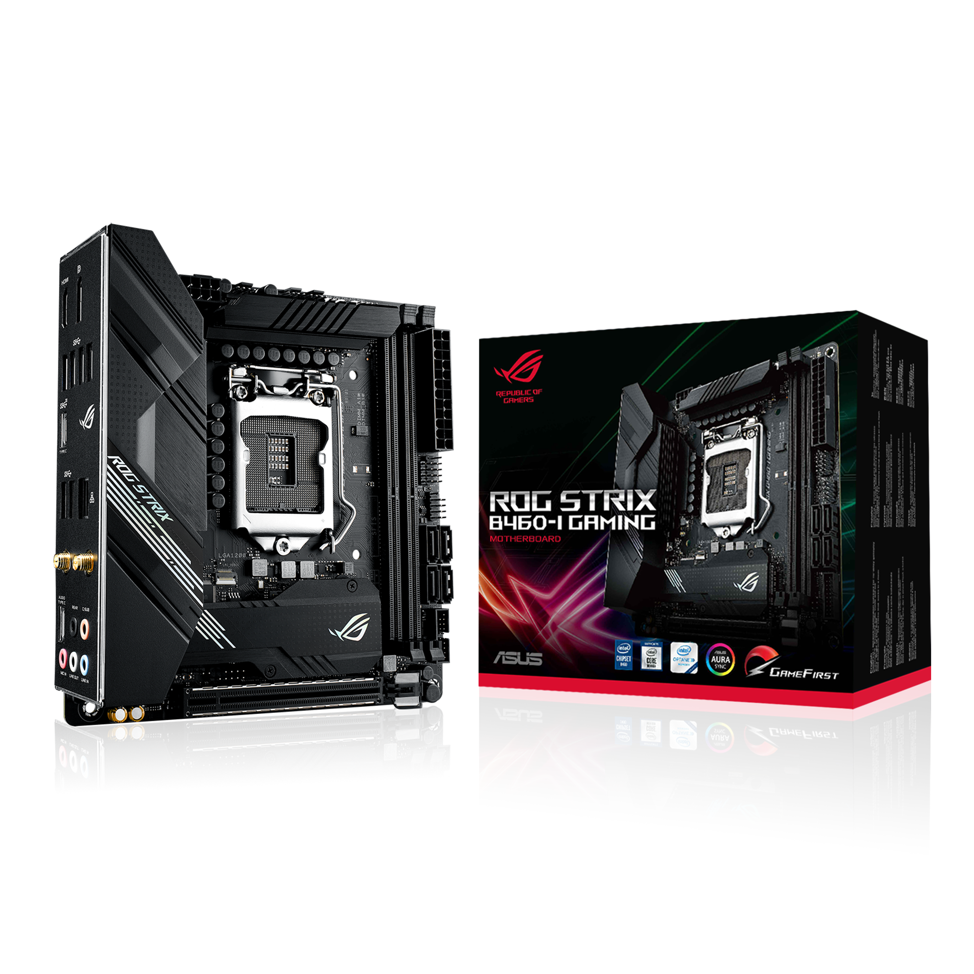 ROG STRIX B460-I GAMING, Motherboards