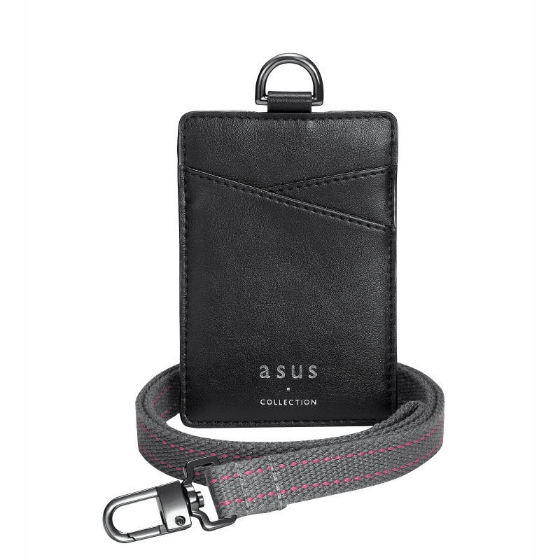 ASUS Double-sided Leather Card Holder & Key Chain Set｜Apparel Bags and  Gear｜ASUS Global