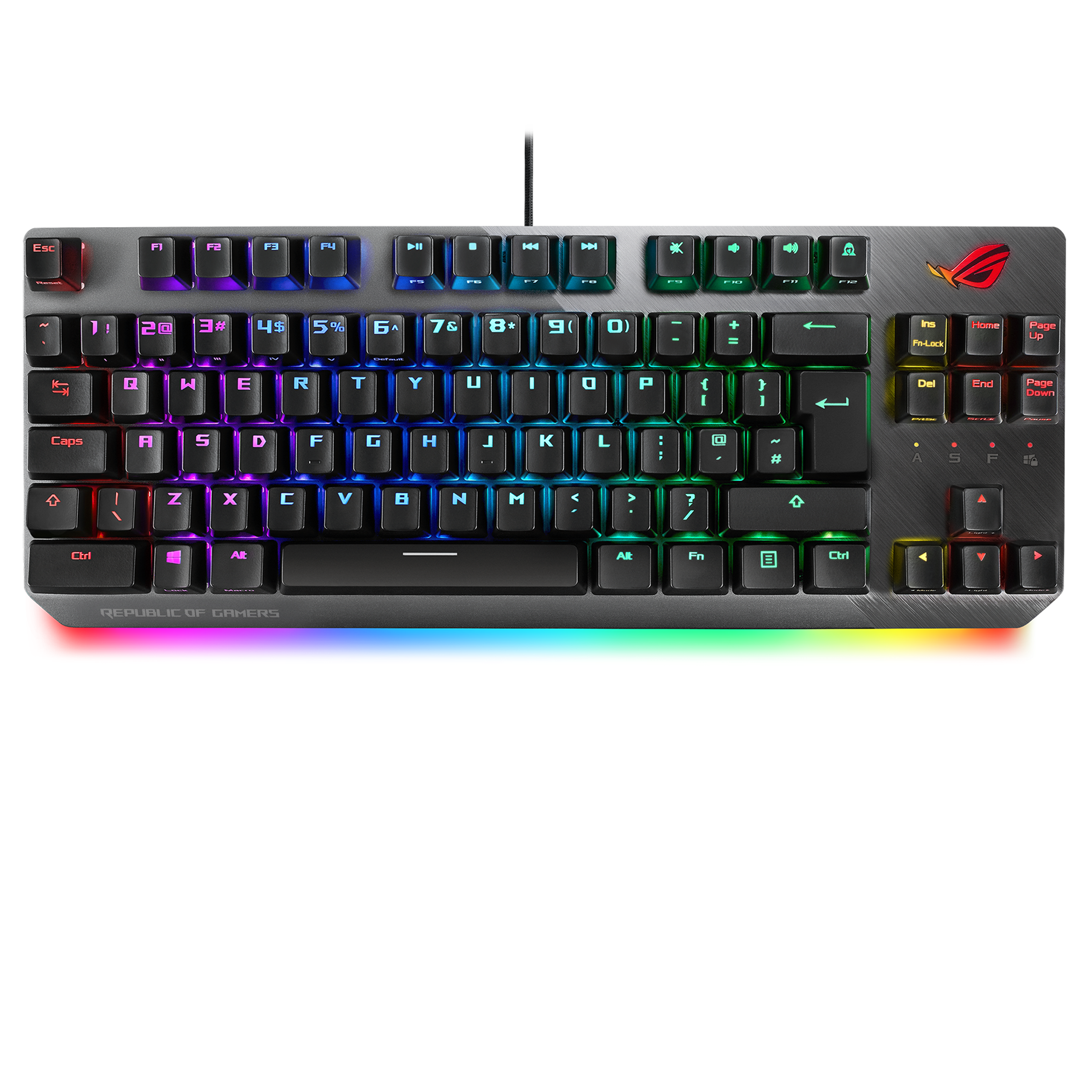 ROG Strix Scope TKL 赤軸 Black/Gray-