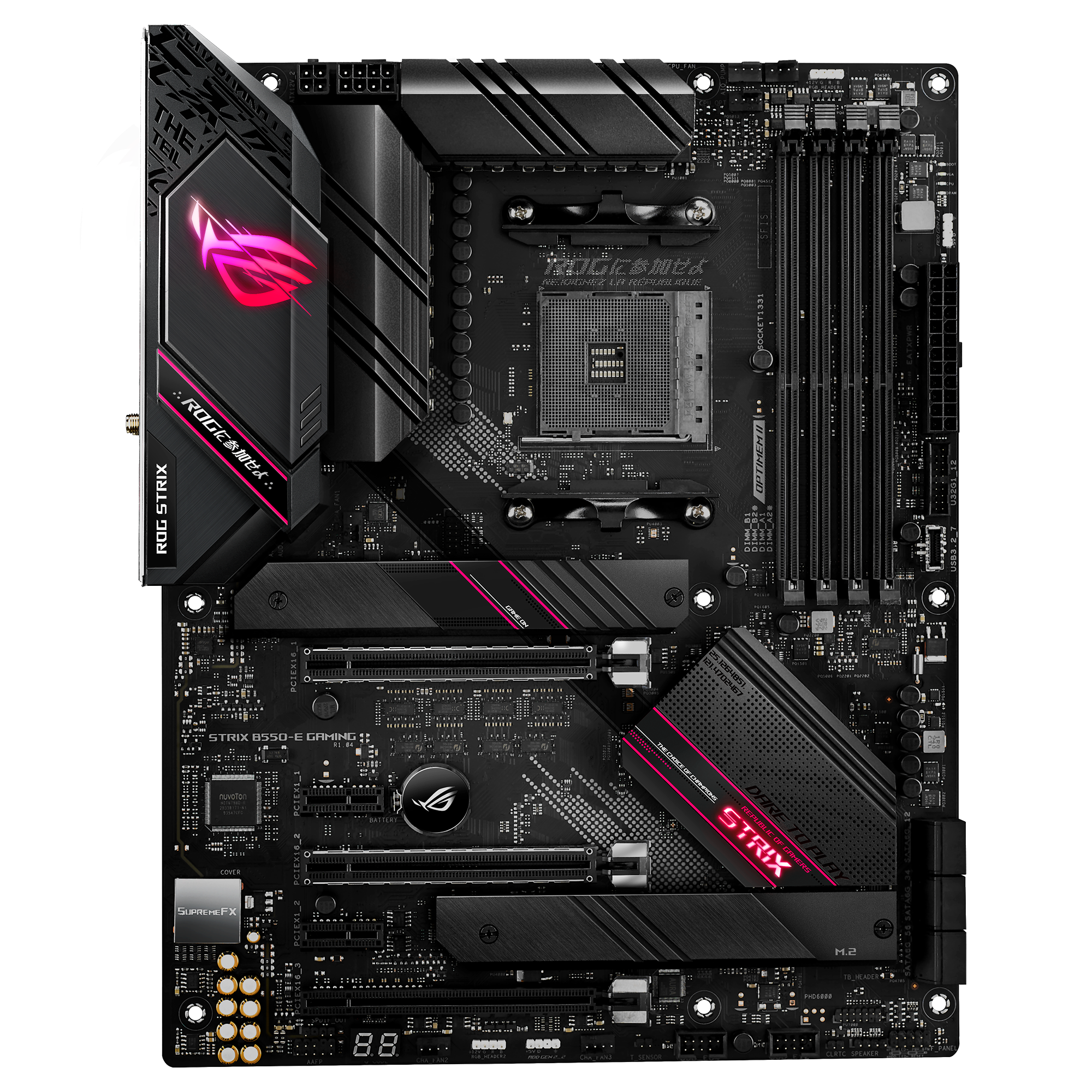 AS-IS Asus ROG Strix B550-a GAMING Desktop Motherboard - AMD