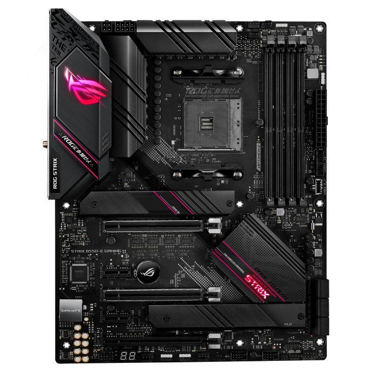 ROG STRIX B550-E GAMING front view