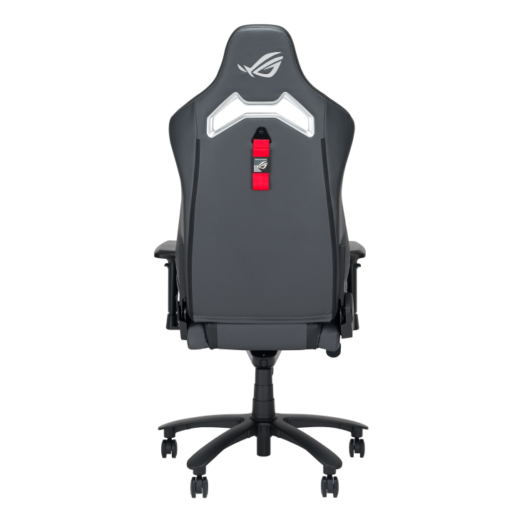 ROG Chariot X Core Gaming Chair_ back view in Grey