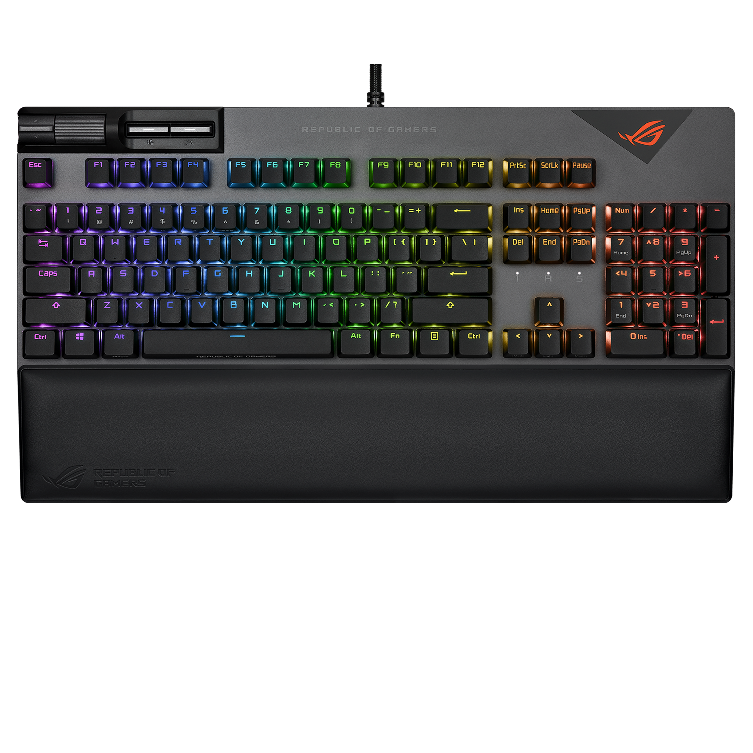 CLAVIER GAMER TKL Mecanique Bluetooth RGB, Switch Red, Touche