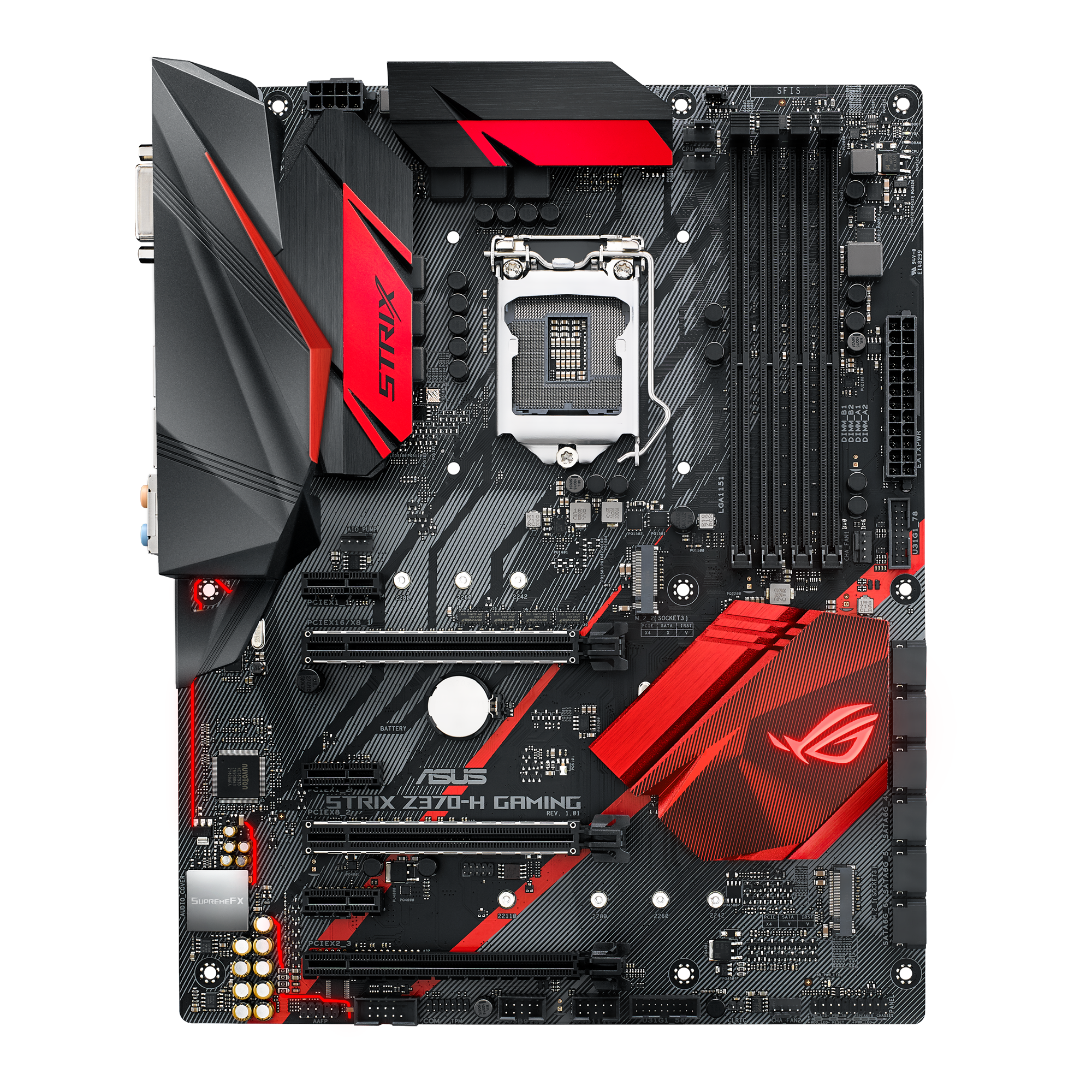 ROG STRIX Z370-H GAMING, Placas-mãe