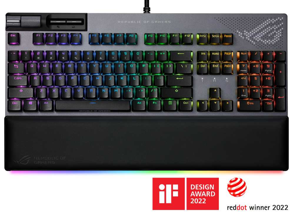 Rog Strix Flare Ii Animate Pbt Keycaps Gaming Keyboards Rog Republic Of Gamers Rog Singapore