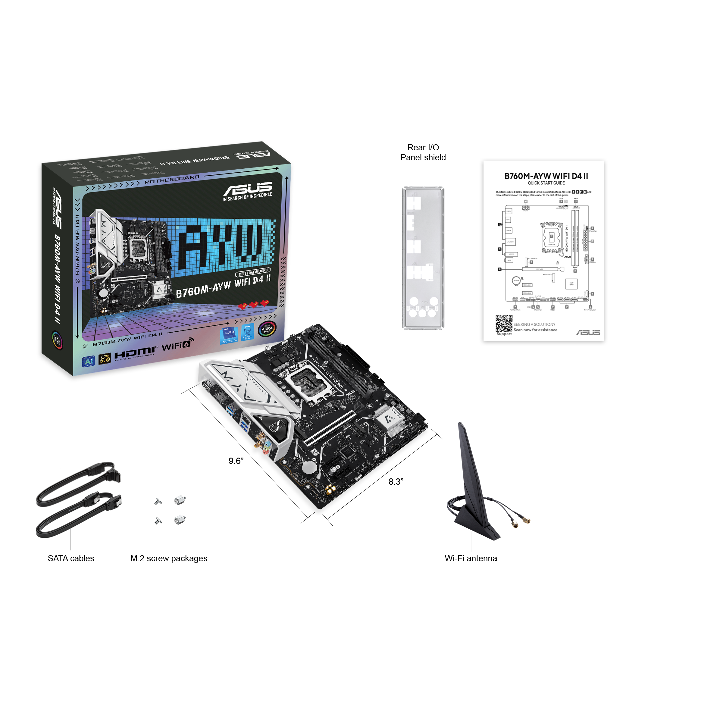 B760M-AYW WIFI D4 II｜Motherboards｜ASUS USA