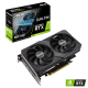 Dual GeForce RTX™ 3060 Ti MINI packaging and graphics card with NVIDIA logo