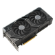 ASUS DUAL GeForce RTX 4070 graphics card front angled view