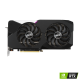 Dual GeForce RTX 3070 V2 OC edition graphics card with NVIDIA logo, front view 
