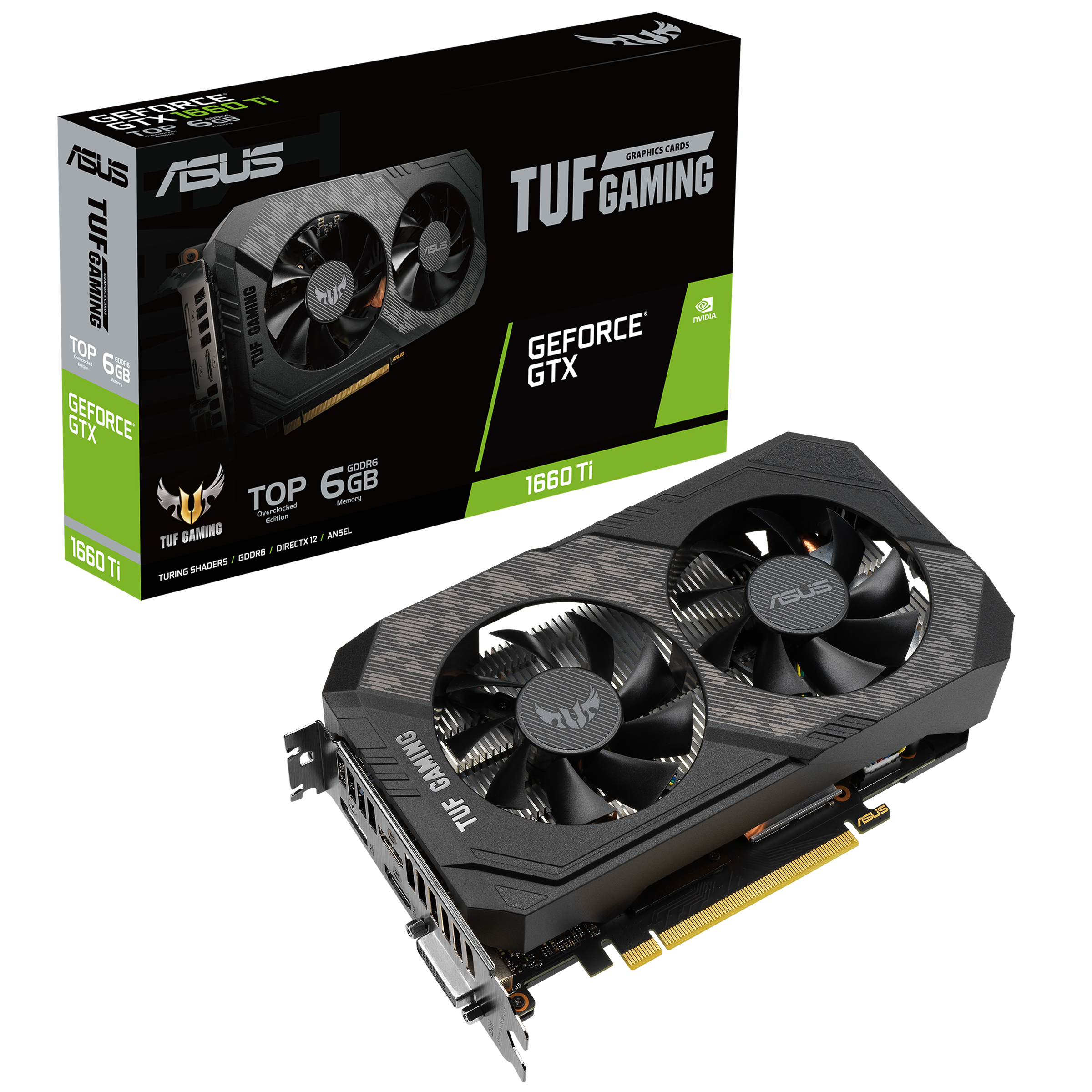 GTX1660ti ASUS GPU グラフィックボード-