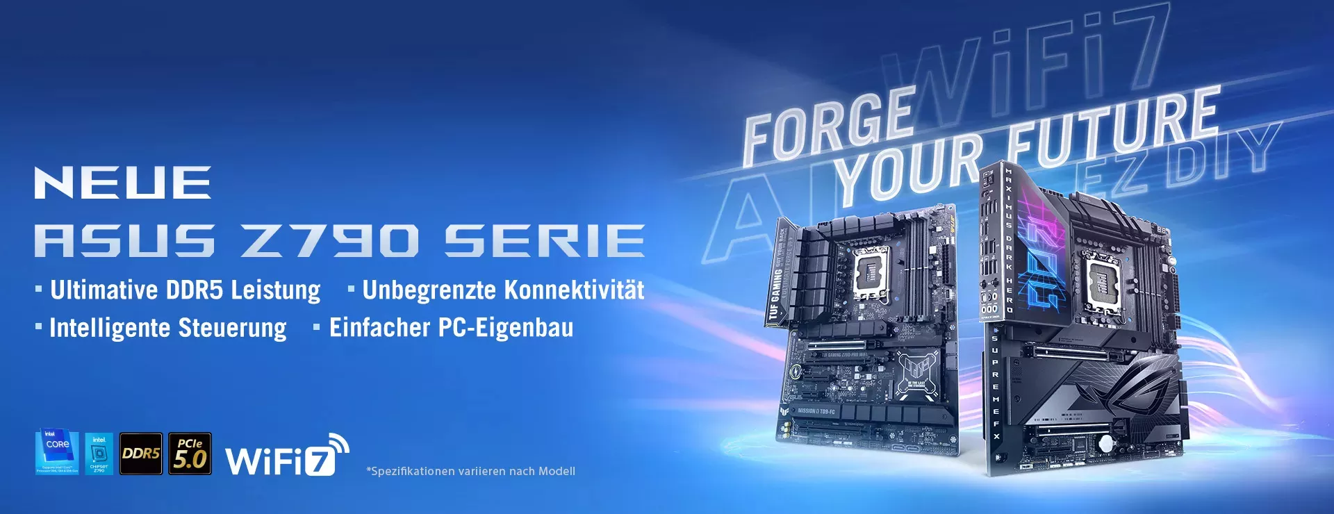 New ASUS Z790 Series