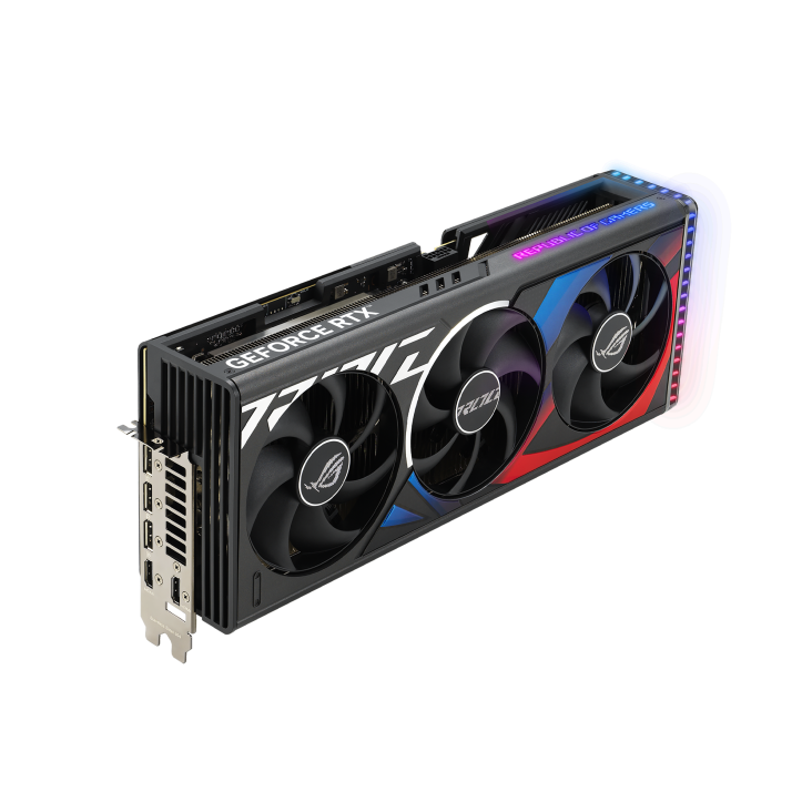 Angled-top-down-view-of-the-ROG-Strix-GeForce-RTX4080-SUPER-graphics-card